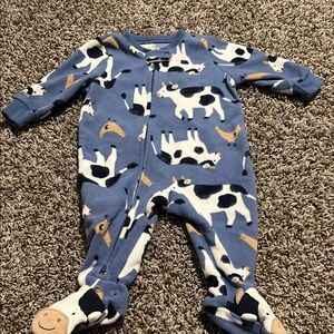 Carter’s Cow Print Kids One Piece
